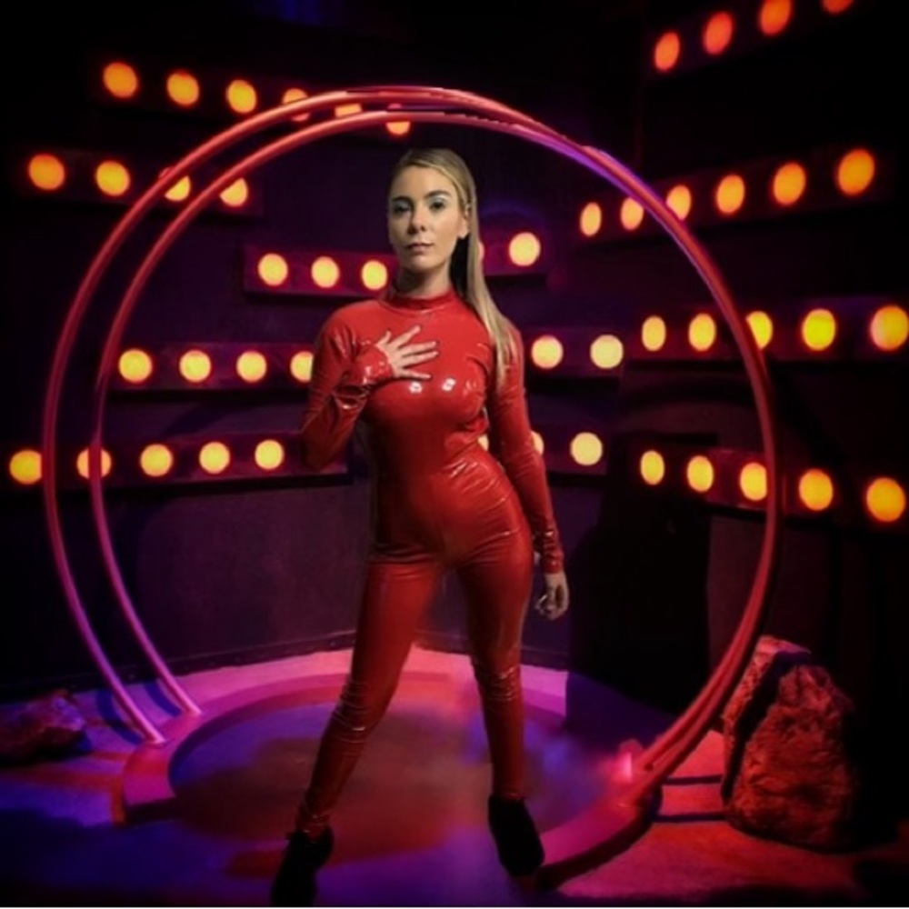 Red Britney Spears costume xs